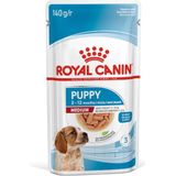 Natvoer Royal Canin Medium Puppy Kip 10 x 140 g