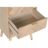 Ladenkast Home ESPRIT Natuurlijk Paulownia hout Hout MDF 42 x 34 x 101 cm