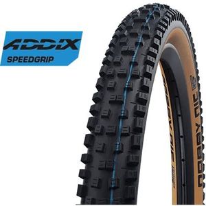 Vouwband Schwalbe Nobby Nic Evo Super Ground 29 x 2.40" / 62-622 - bronze sidewall