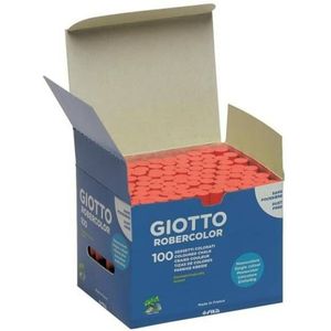 Krijtjes Giotto Robercolor Rood 100 Onderdelen