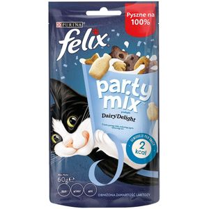 FELIX Party Mix Dairy Delight - Kattensnoepje - 60g