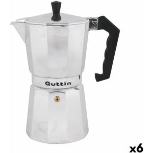 Italiaanse Koffiepot Quttin 9 Kopjes (6 Stuks)