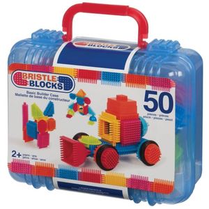 Bristle Blocks Koffer met 50 Stuks