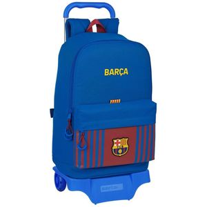 Schoolrugzak met Wielen F.C. Barcelona (31 x 47 x 15 cm)