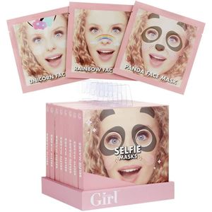 Who's That Girl Selfie Mask Assorti