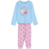 Pyjama Kinderen Peppa Pig Licht Blauw Maat 4 Jaar