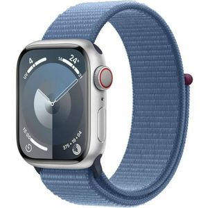 Smartwatch Apple Series 9 Blauw Zilverkleurig 41 mm