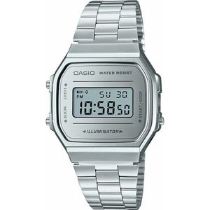 Horloge Heren Casio A168WEM-7EF Grijs Zilverkleurig