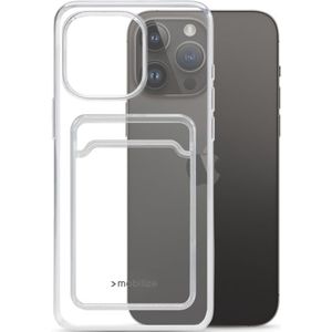 Mobilize Gelly Card Case Apple iPhone 14 Pro Max Clear