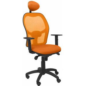 Bureaustoel met hoofdsteun Jorquera P&C ALI308C Oranje