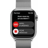 Smartwatch Apple Series 8 4G Zilverkleurig WatchOS 9