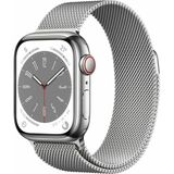 Smartwatch Apple Series 8 4G Zilverkleurig WatchOS 9