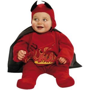 Kostuums voor Baby's My Other Me Rood Diablo (3 Onderdelen) Maat 0-6 Maanden