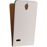 Mobilize Ultra Slim Flip Case Huawei Ascend G700 White