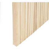 Bijzettafel 56 x 46 x 58 cm Beige Bamboe Hout MDF