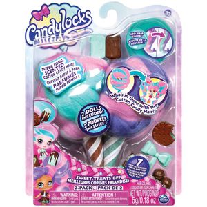 Spin Master Candylocks Sweat Trearts BFF met 2 Poppen Assorti