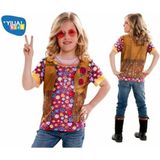 Kostuums voor Kinderen My Other Me Hippie Maat 6-8 jaar