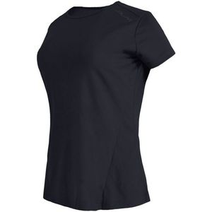 Dames-T-Shirt met Korte Mouwen Joluvi Runplex Zwart Maat XS