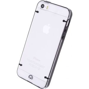 Mobilize Hybrid Case Transparent Apple iPhone 5/5S/SE Black