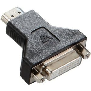 Adapter DVI-D naar HDMI V7 V7E2HDMIMDVIDF-ADPTR Zwart