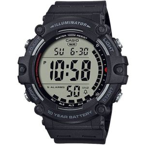 CASIO - Sporthorloge - Multifunctioneel - Zwart