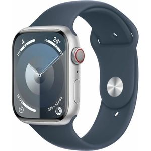 Smartwatch Apple Series 9 Blauw Zilverkleurig 45 mm