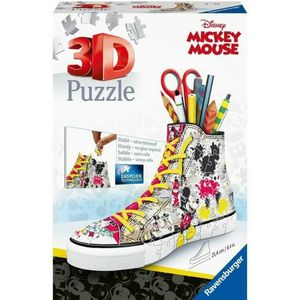 Sneaker Mickey Mouse (108 stukjes) - 3D Puzzel